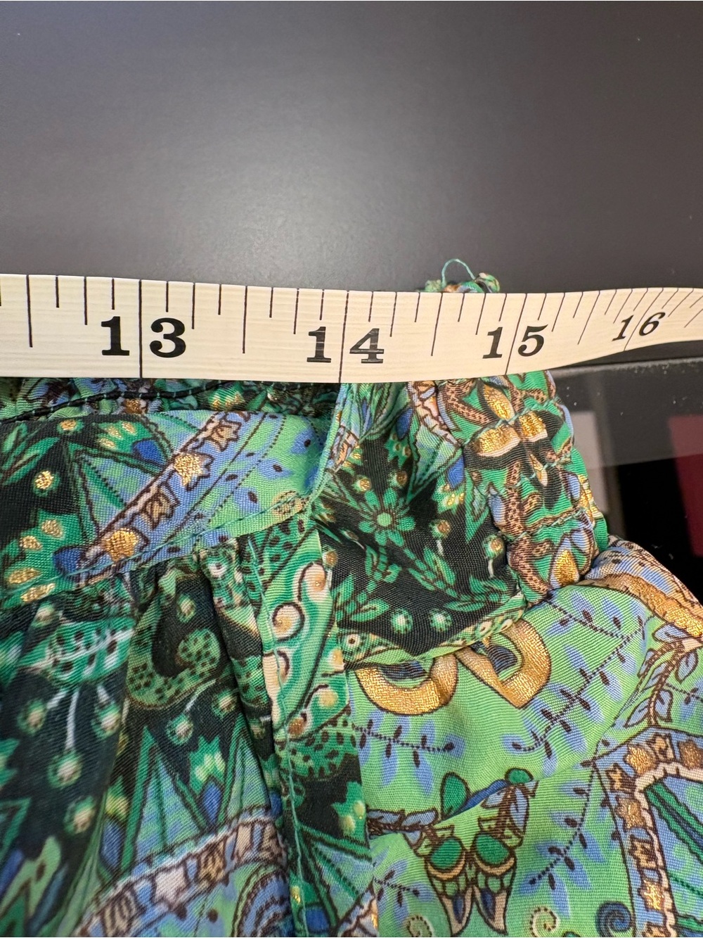 🆕🎉NWT Earthbound Green Paisley Halter Maxi Dress - Picture 8 of 9